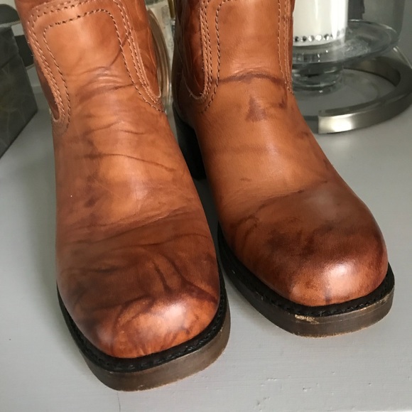 RARE FRYE X COACH LIMITED EDITION CAMPUS BOOTS 6 - Picture 8 of 8